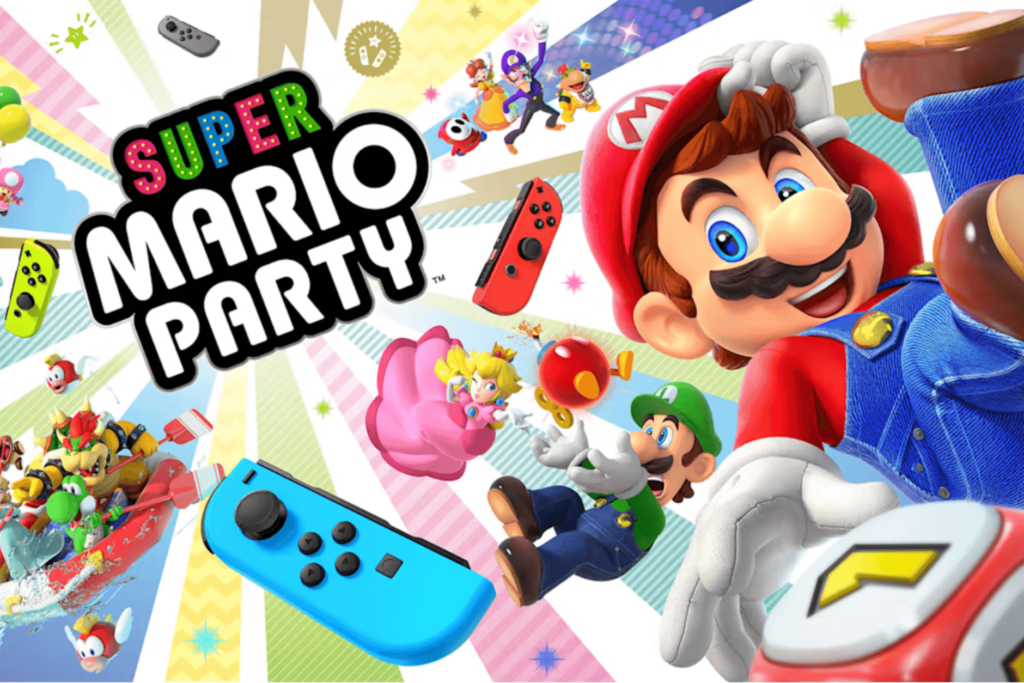 Jogo multiplayer Mario party