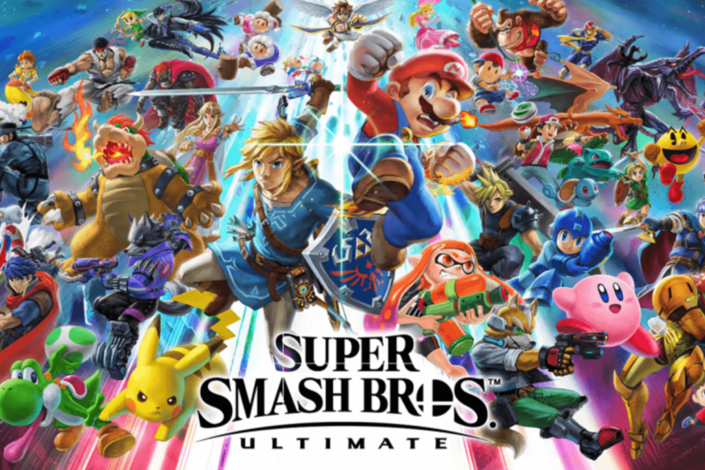 Jogo multiplayer super smash bros