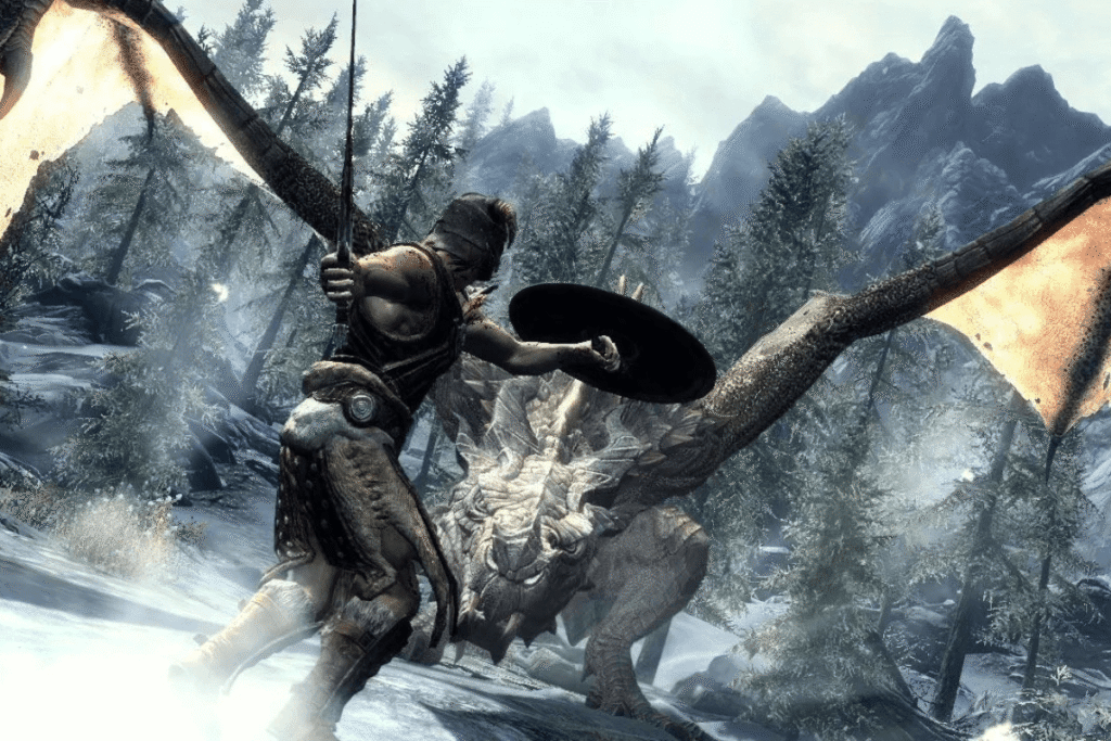 The Elder Scrolls V Skyrim mundo aberto