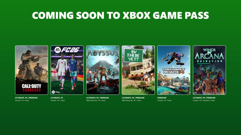 lista de jogos xbox gamepass junho
