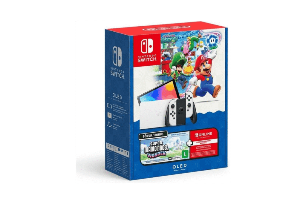 Nintendo Switch OLED, o híbrido pra jogar em casa e na rua