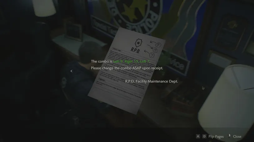 senha Cofre do Escritório Oeste re2