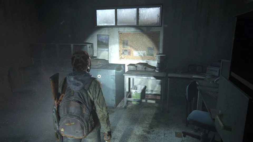 senha do primeiro cofre the last of us 2